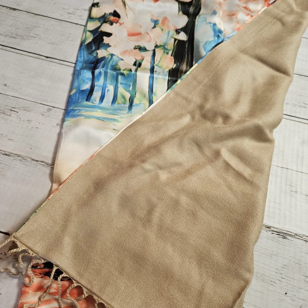 Heirloom Anna Pashmina Scarf‎ Wrap NWT Tree